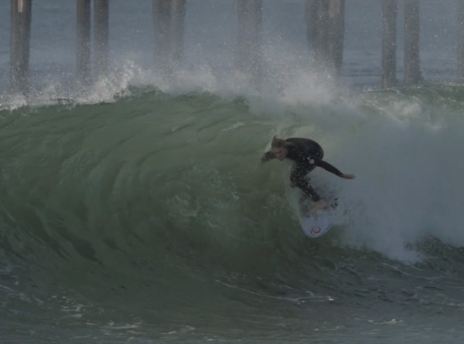 Maryland native Brad Flora kicks it easy in this new winter edit by Blake Michel