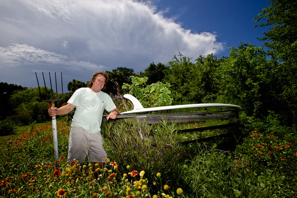 In the Pioneer category, Florida's Dick “Rozo” Roseborough was a member of the U.S. team in 1970 at Bells Beach and is well known for his big-wave skills. He learned the basics of shaping from ECSHOF member Ted James before moving to the North Shore in 1973, where he got behind the planer full time shaping boards for Michael Ho and Bryan Surratt, to name a few local heavies. Dick was a standout surfer at Sunset and moved back to his beloved North Florida, where he continues to shape under the Rozo label and live the kind of cruisey, mellow old Florida lifestyle we’d all be envious of. Photo: Mez