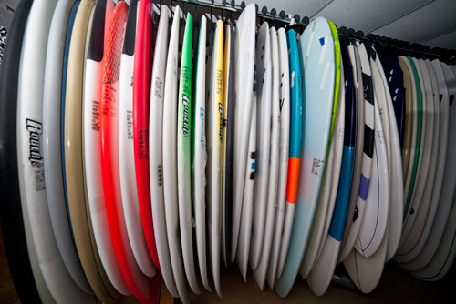 And, of course, they're stocking plenty of foam and fiberglass. Photo: Courtesy Flying Point 