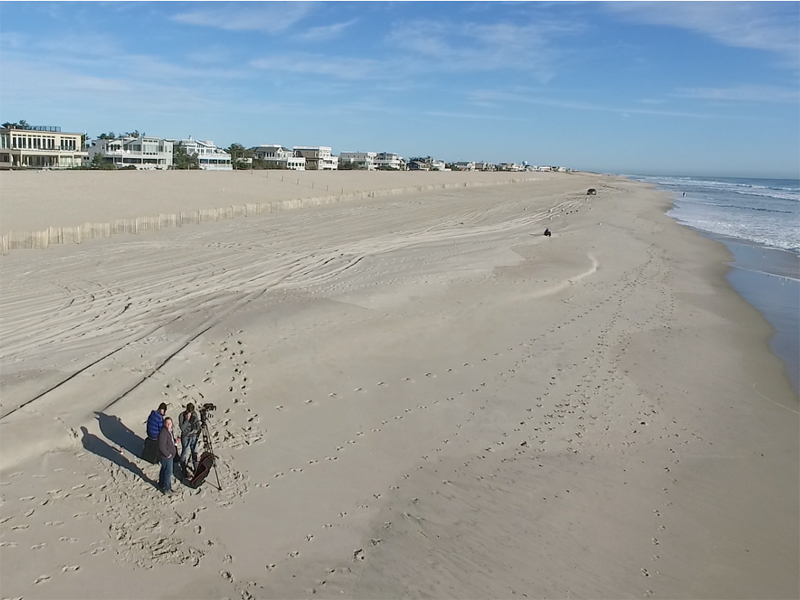 just beneath surface lbi
