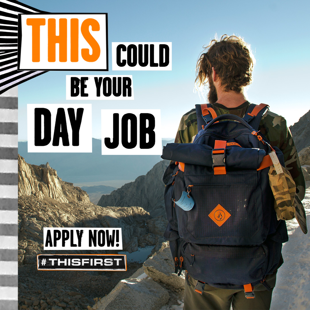 Volcom is searching the Earth, looking for 15 people who are ready to make their passion their paycheck