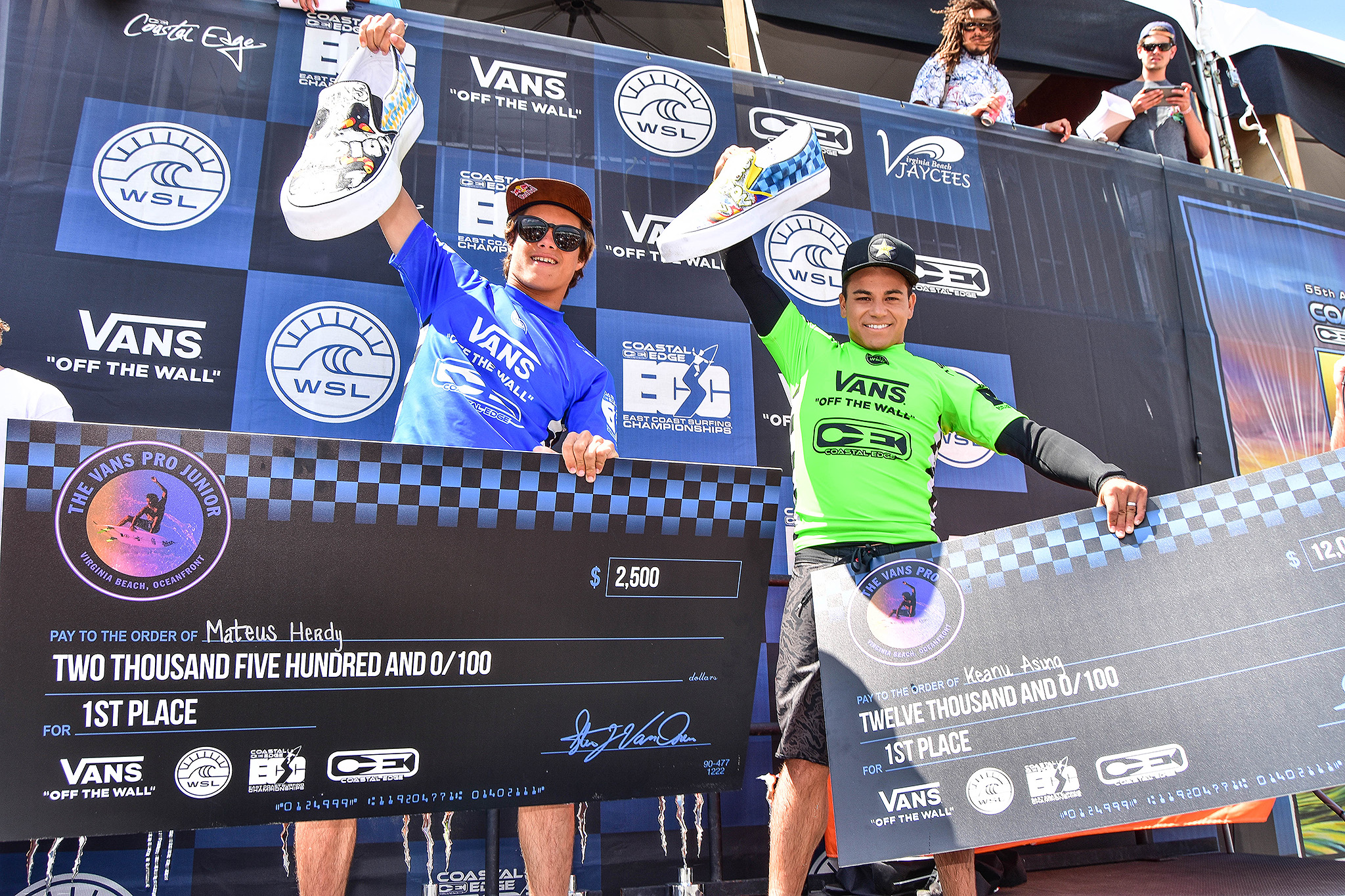  Keanu Asing and Mateus Herdy Claimed Massive Wins in Virginia Beach at Vans Pro and Junior Pro.