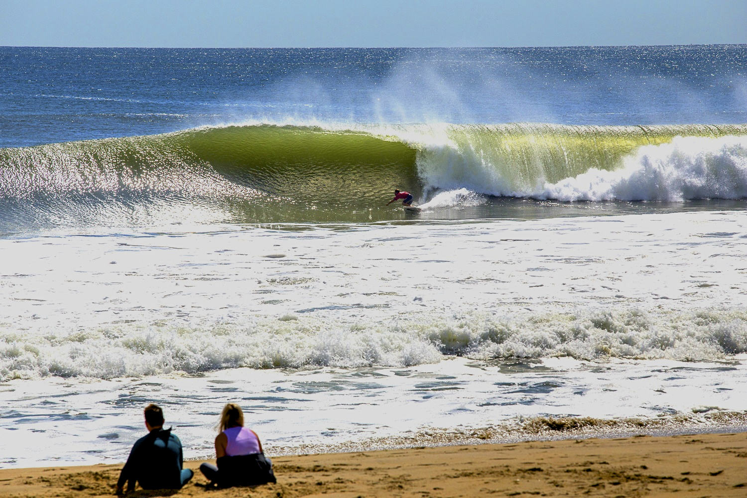 The Belmar Pro – dedicated to Scott Goodwin – is back baby with a very probable, very possibly hard thumping swell on the horizon from the future Mr. Hurricane Larry. Thanks Scotty!