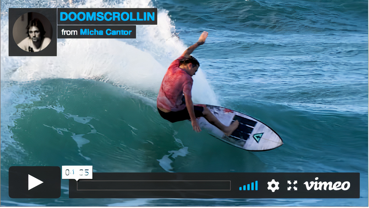 South Carolina’s Micha Cantor in “DOOMSCROLLIN”
